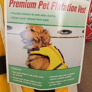 Premium Pet Flotation Vest by West Marine Size Small S New w Tags